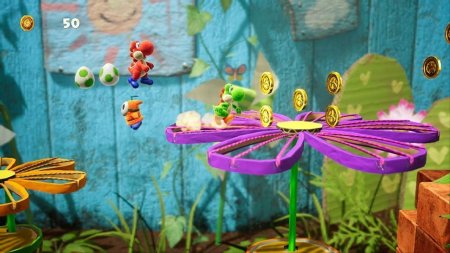 игра Yoshi's Crafted World Русская Версия (Switch) для Nintendo Switch