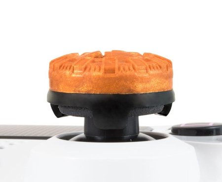 Накладки на стики для геймпада KontrolFreek Atomic Performance Thumbsticks \ 23 (2 шт) Оранжевый/Черный (PS4) 