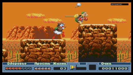 Quack Shot Starring Donald Duck (Квак Шот в главной роли Дональд Дак) Русская Версия (16 bit) 