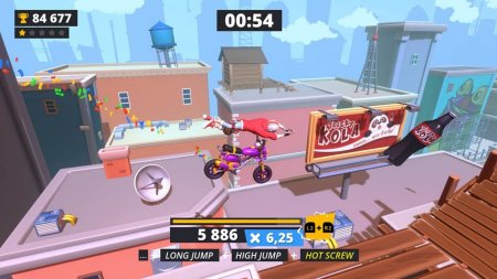 Игра Urban Trial Tricky Deluxe Edition Русская Версия (PS4) Playstation 4