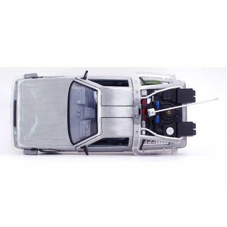 Модель машинки Jada Toys Hollywood Rides: Машина Времени (Time Machine) Назад в Будущее 1 (Back To The Future 1) (32911) 1:24  