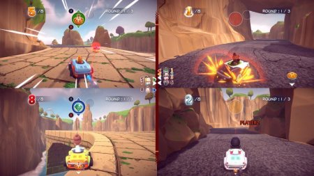 Игра Garfield Kart: Furious Racing (PS4) Playstation 4