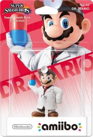 Amiibo: Интерактивная фигурка Доктор Марио (Doctor Mario) (Super Smash Bros. Collection)