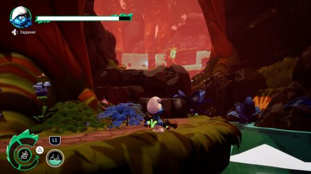 игра The Smurfs 2 (Смурфики 2): Пленники Зеленого Камня (The Prisoners of the Green Stone) Русская Версия (Switch) для Nintendo Switch