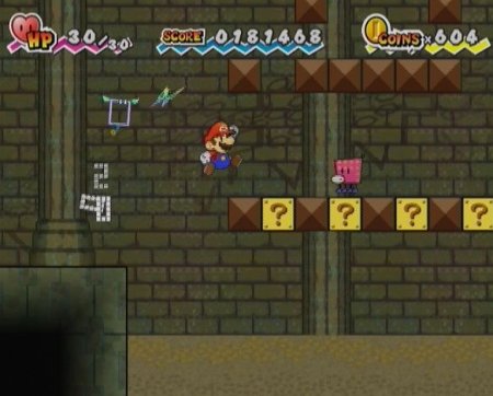 Купить игру Super Paper Mario (Wii/WiiU) USED Б/У на Nintendo Wii диск