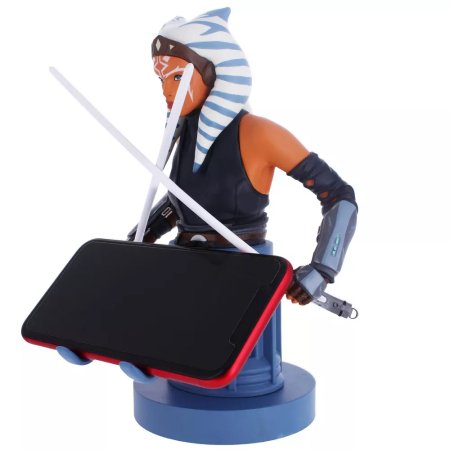  Фигурка подставка для геймпада/телефона Cable Guys: Асока Тано (Ahsoka Tano) Звездные войны (Мандалорец) (Star Wars (The Mandalorian)) 20 см 
