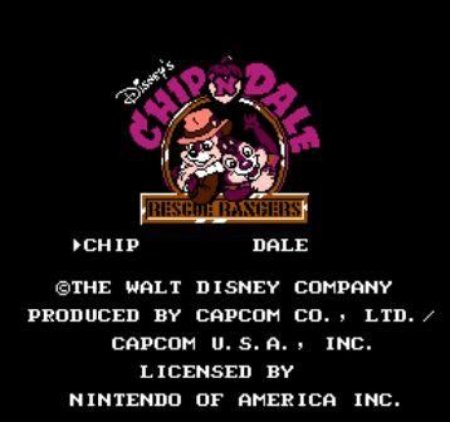 Чип и Дейл (Chip and Dale) (8 bit) для Денди 