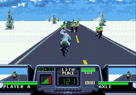 Гонки На Спортбайках: Дорожное безумие 3 (Road Rash 3: Tour de force)(16 bit) 