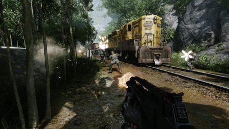 Игра Crysis Trilogy (Трилогия) Remastered Русская Версия (PS4) USED Б/У Playstation 4