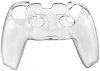 Силиконовый чехол для геймпада Playstation DualSense Прозрачный (PS5)