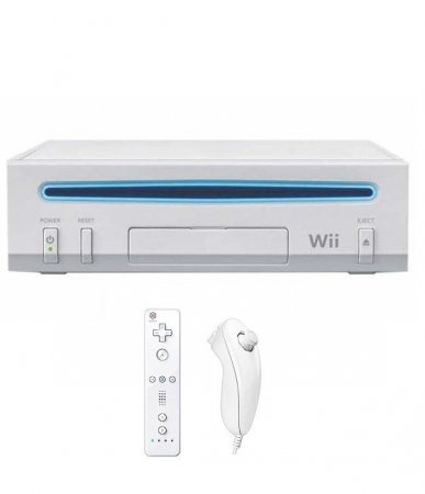     Nintendo Wii Rus + Wii Remote + Wii Nunchuk Nintendo Wii