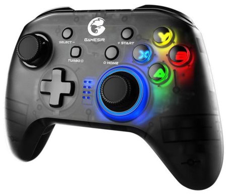 Геймпад беспроводной GameSir T4 Pro Черный-Прозрачный (Switch/PC/Android/IOS)