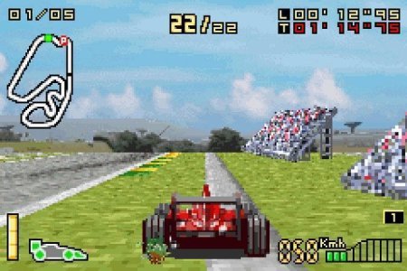 Ф-1 2005 (F-1 2005) (Без наклейки) (GBA) для Game boy