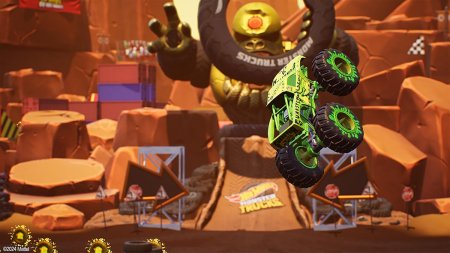 игра Hot Wheels Monster Trucks: Stunt Mayhem (Switch) для Nintendo Switch