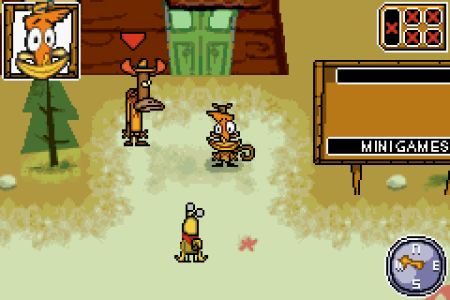 Лагерь Лазло (Camp Lazlo Leaky Lake Games) Русская Версия (GBA) для Game boy