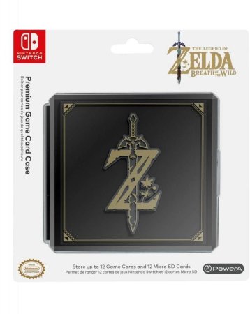 Кейс для хранения картриджей Zelda Sword (NSW-038U) Черный (Switch)