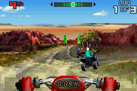 ATV: Thunder Ridge Racers (GBA) для Game boy