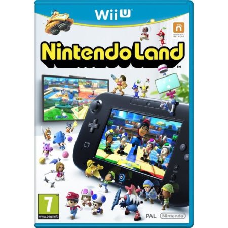 Игровая приставка Nintendo Wii U 32 GB Premium Pack Rus Black (Чёрная) + Nintendo Land (Русcкая версия) Nintendo Wii U