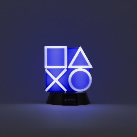  Светильник Paladone: Иконки плейстейшн (Playstation Icon Light) (PP7929PS) 10 см