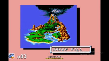 Соник Ежик (Sonic The Hedgehog) Русская Версия (8 bit) для Денди 