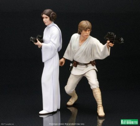   Star Wars Luke Skywalker and Princess Leia 16 