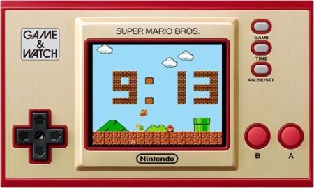 Портативная игровая приставка Nintendo Game & Watch Super Mario Bros Оригинал для 8 bit, Денди (Dendy)