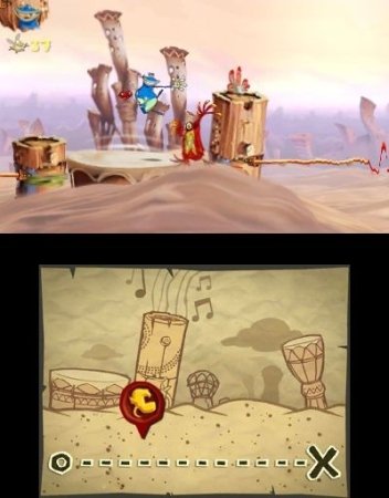 Купить игру Rayman Origins (Nintendo 3DS) на 3DS