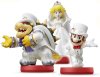 Amiibo: Комплект фигурок: Боузер (Bowser Wedding Outfit) + Пич (Peach Wedding Outfit) + Марио (Mario Wedding Outfit) (Super Mario Odyssey Collection)