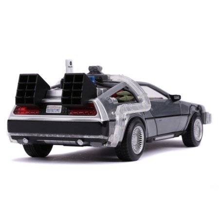 Модель машинки Jada Toys Hollywood Rides: Машина Времени (Time Machine) Назад в Будущее 2 (Back to the Future 2) (31468) 1:24 