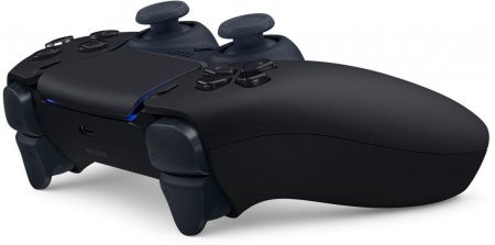 Геймпад беспроводной без микрофона DualSense Wireless Controller Midnight Black (Чёрная полночь) (PS5)