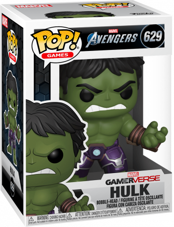  Funko POP! Bobble:   (Avengers Game)  (Hulk) (47759) 9,5 
