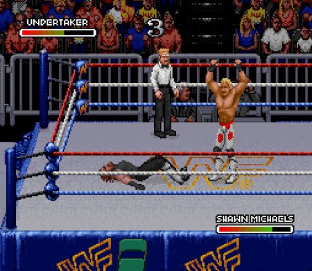 Реслинг Королевская битва (WWF Royal Rumble) (16 bit) 