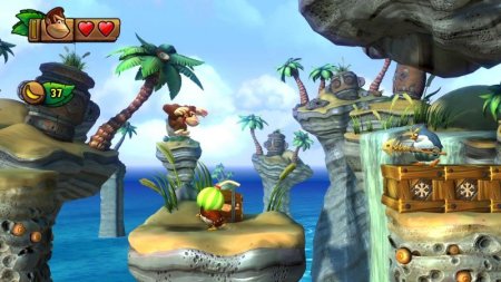 игра Donkey Kong Country: Tropical Freeze (Switch) USED Б/У для Nintendo Switch