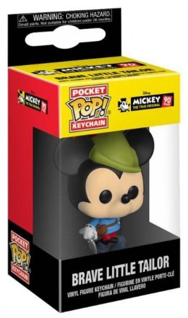   Funko Pocket POP! Keychain:   (Mickey Mouse)  90:    (Mickey's 90th: Brave Little Tailor) (32174-PDQ) 4