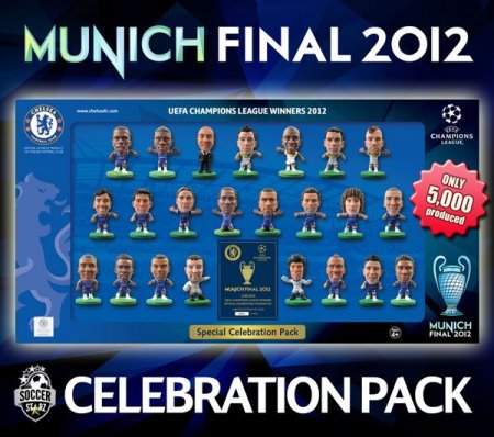    Soccerstarz-Chelsea-Champions League Celebration Pack-2012 (23 ) (74993)