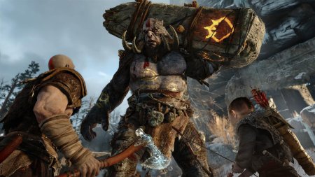 Игра God of War (Бог войны) (2018) Русская Версия (PS4) USED Б/У Playstation 4