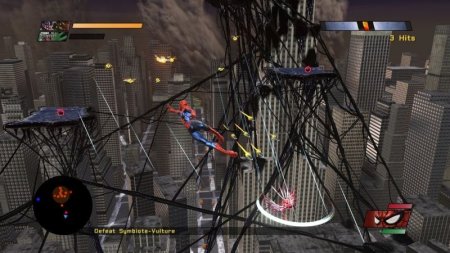 Купить игру Spider-Man (Человек-Паук): Web of Shadows (PS3) USED Б/У для Sony Playstation 3