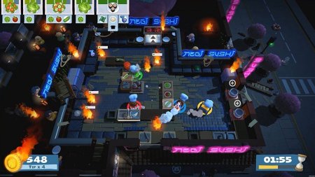 Игра Overcooked 2 (II) (Адская кухня 2) (PS4) Playstation 4