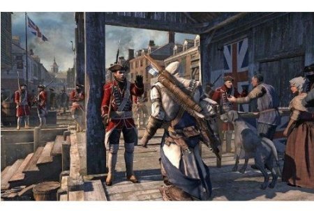 Купить игру Assassin's Creed 3 (III) Русская Версия (Wii U) USED Б/У на Nintendo Wii U диск