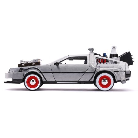 Модель машинки Jada Toys Hollywood Rides: Машина Времени (Time Machine) Назад в Будущее 3 (Back to the Future 3) (32166) 1:24 