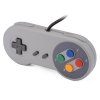 Геймпад проводной для консоли Super Nintendo Серый (SNES)