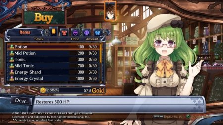 Игра Fairy Fencer F: Advent Dark Force (PS4) Playstation 4