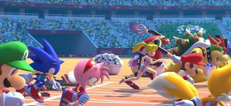 игра Mario and Sonic at the Olympic Games Tokyo 2020 Русская Версия (Switch) для Nintendo Switch
