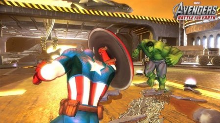 Купить игру Marvel The Avengers: Battle for Earth (Мстители: Битва за Землю) (Wii U) USED Б/У на Nintendo Wii U диск