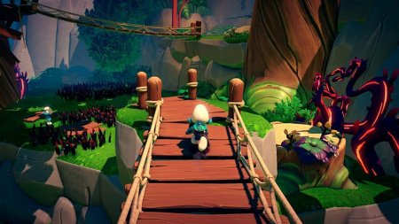 игра The Smurfs (Смурфики): Операция «Злолист» (Mission Vileaf) Русская Версия (Switch) для Nintendo Switch
