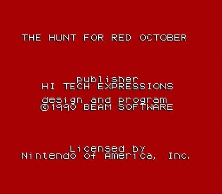     (Hunt for Red October) (8 bit)   