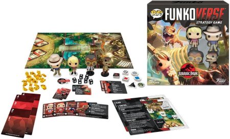 Настольная игра Funko POP! Funkoverse: Парк юрского периода (Jurassic Park) (100 Base) (46066)