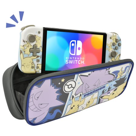 Чехол-сумка Cargo Pouch Compact HORI (Pikachu, Gengar & Mimikyu) (NSW-412U) (Switch)