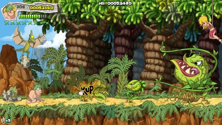 New Joe and Mac: Caveman Ninja T-Rex Edition Русская Версия (PS5)