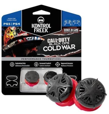  Накладки на стики для геймпада KontrolFreek Call of Duty: Black Ops Cold War \49 (PS5/PS4) 